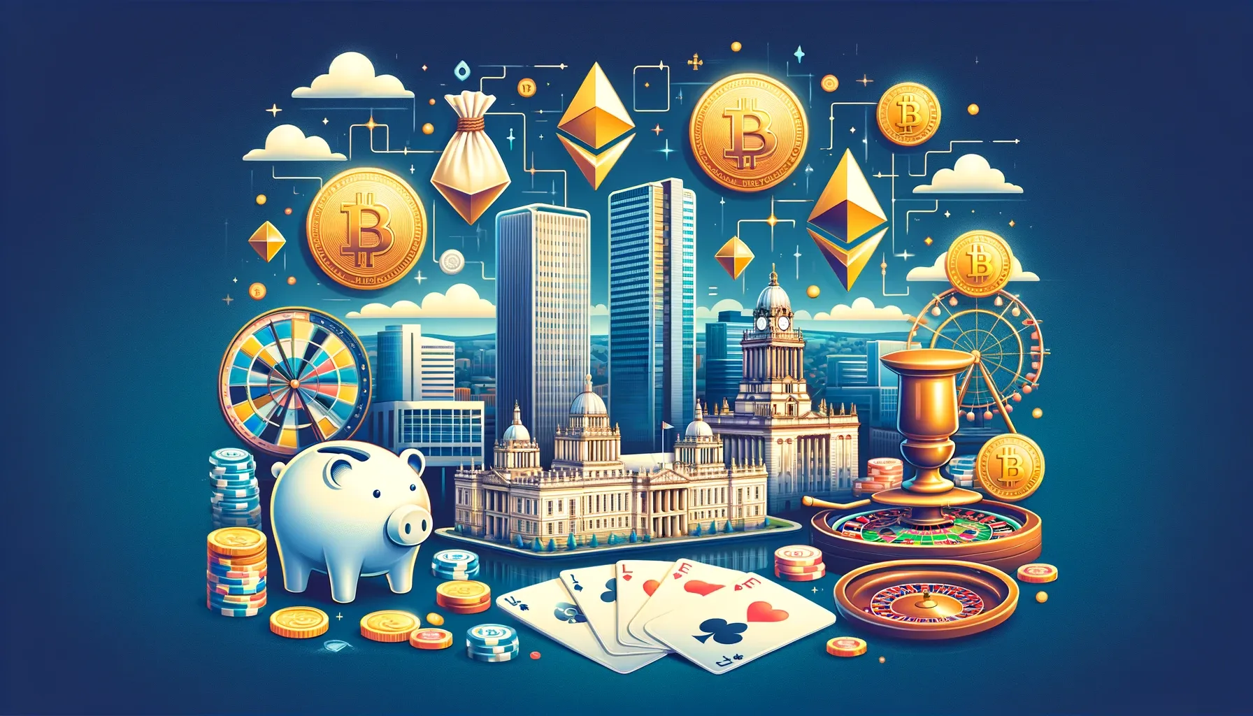 Crypto-Games.io platform showcasing various cryptocurrency games like blackjack, baccarat, and dice